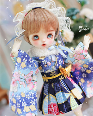 1/8 BJD Doll SD Doll Girl Special HK Elf ver Free Face Make UP+Eyes Lea 